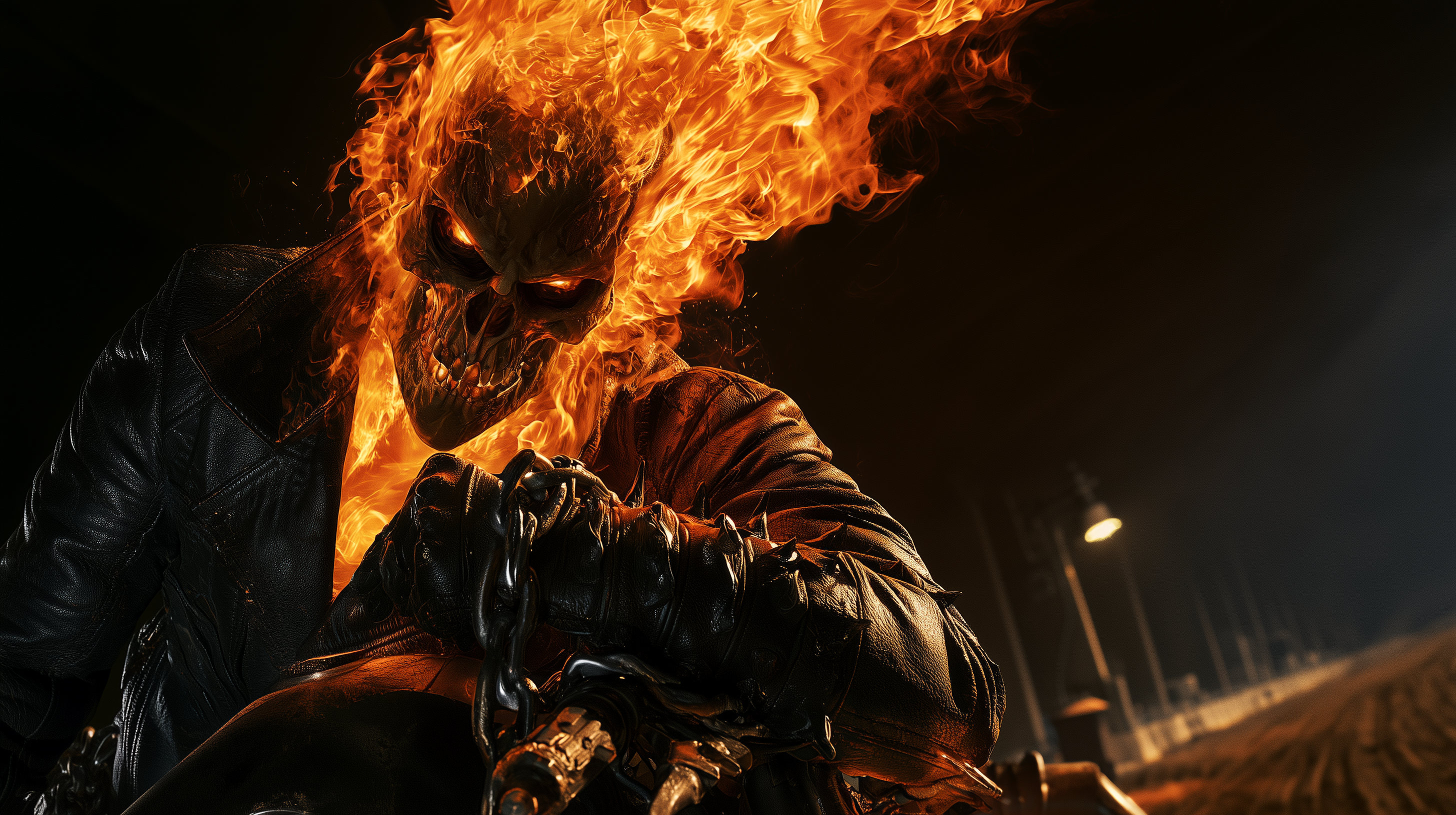 fond d'écran Ghost Rider 3000x2000 téléchargement gratuit