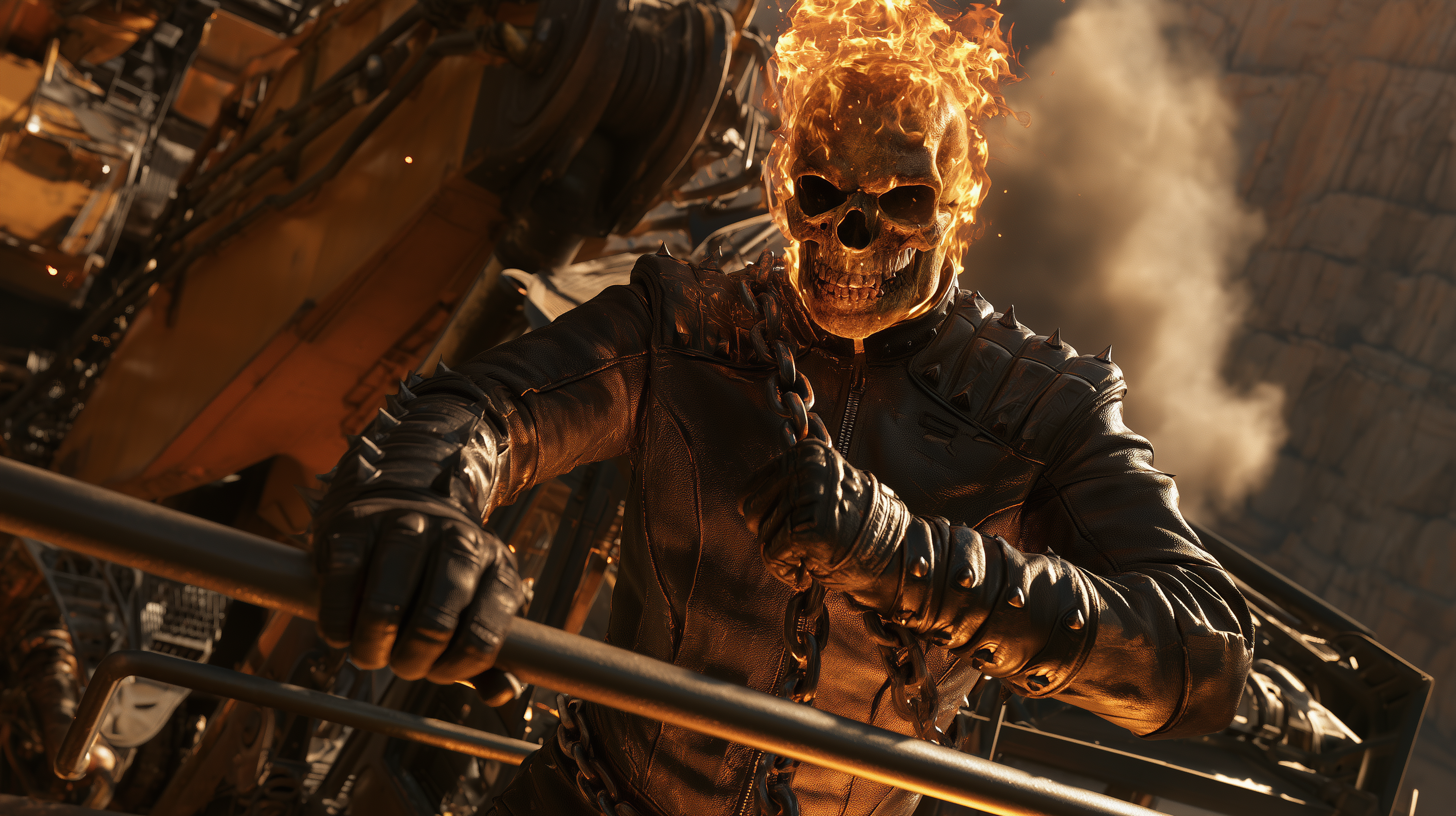 fond d'écran Ghost Rider pour pc portable téléchargement gratuit