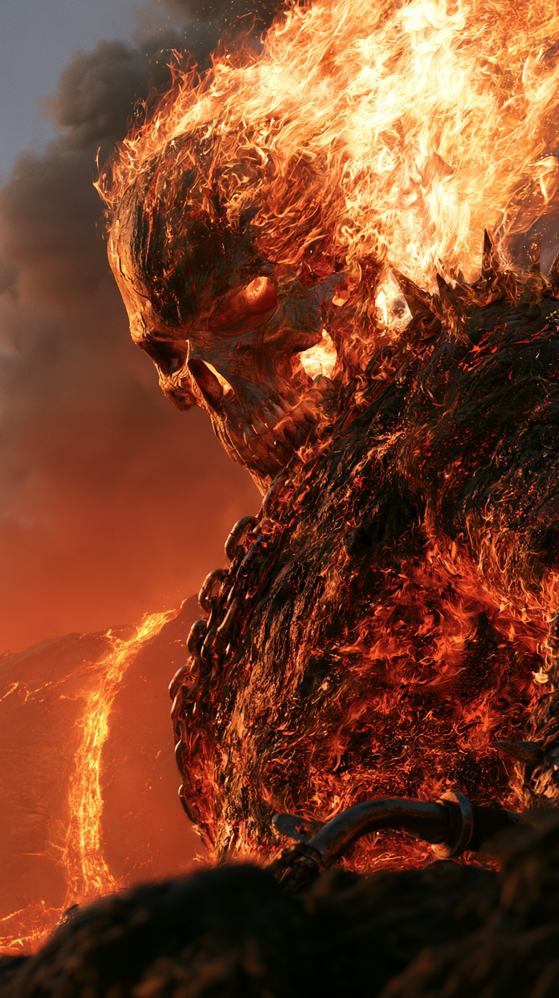 fond d'écran Ghost Rider pour tablette android gratuit
