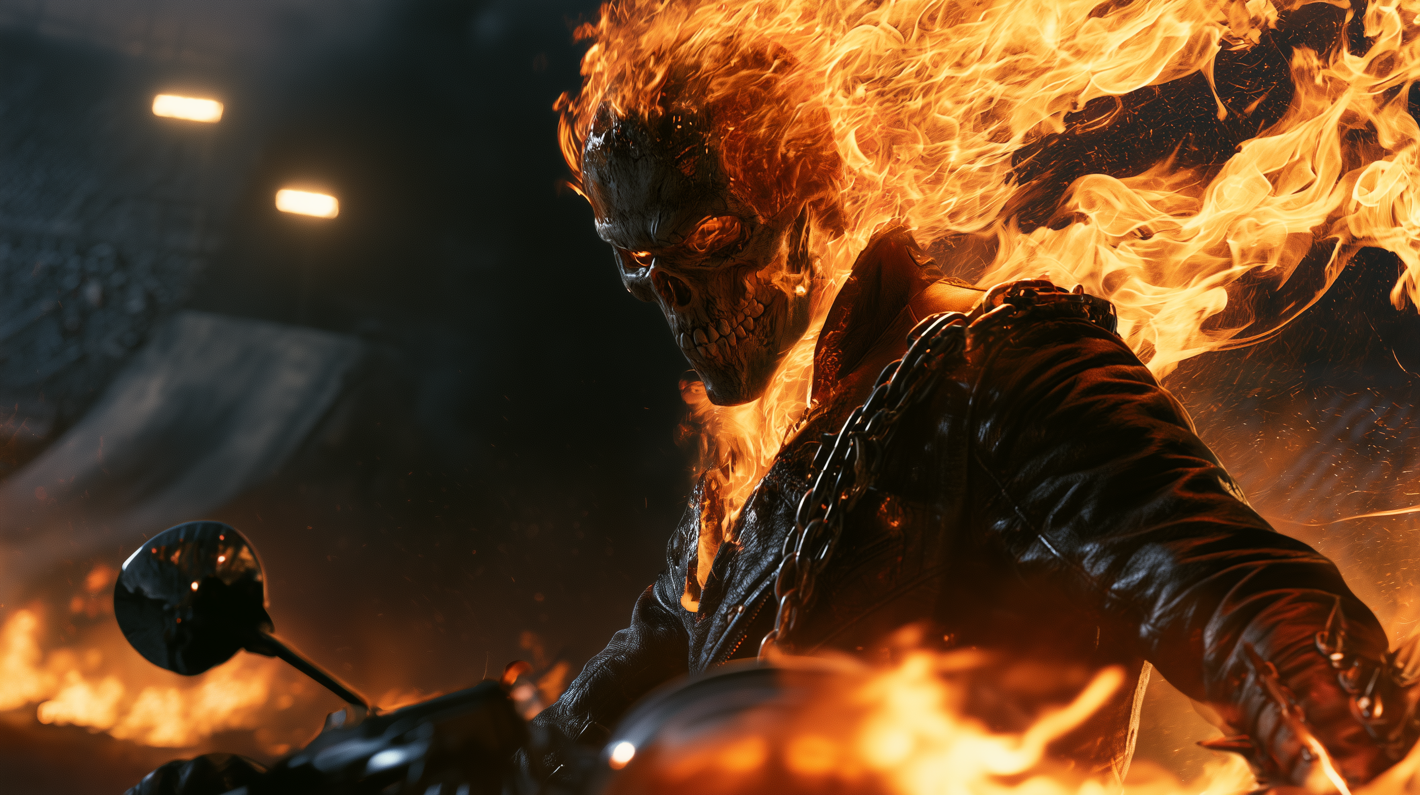fond d'écran Ghost Rider full hd 1920x1080 téléchargement gratuit