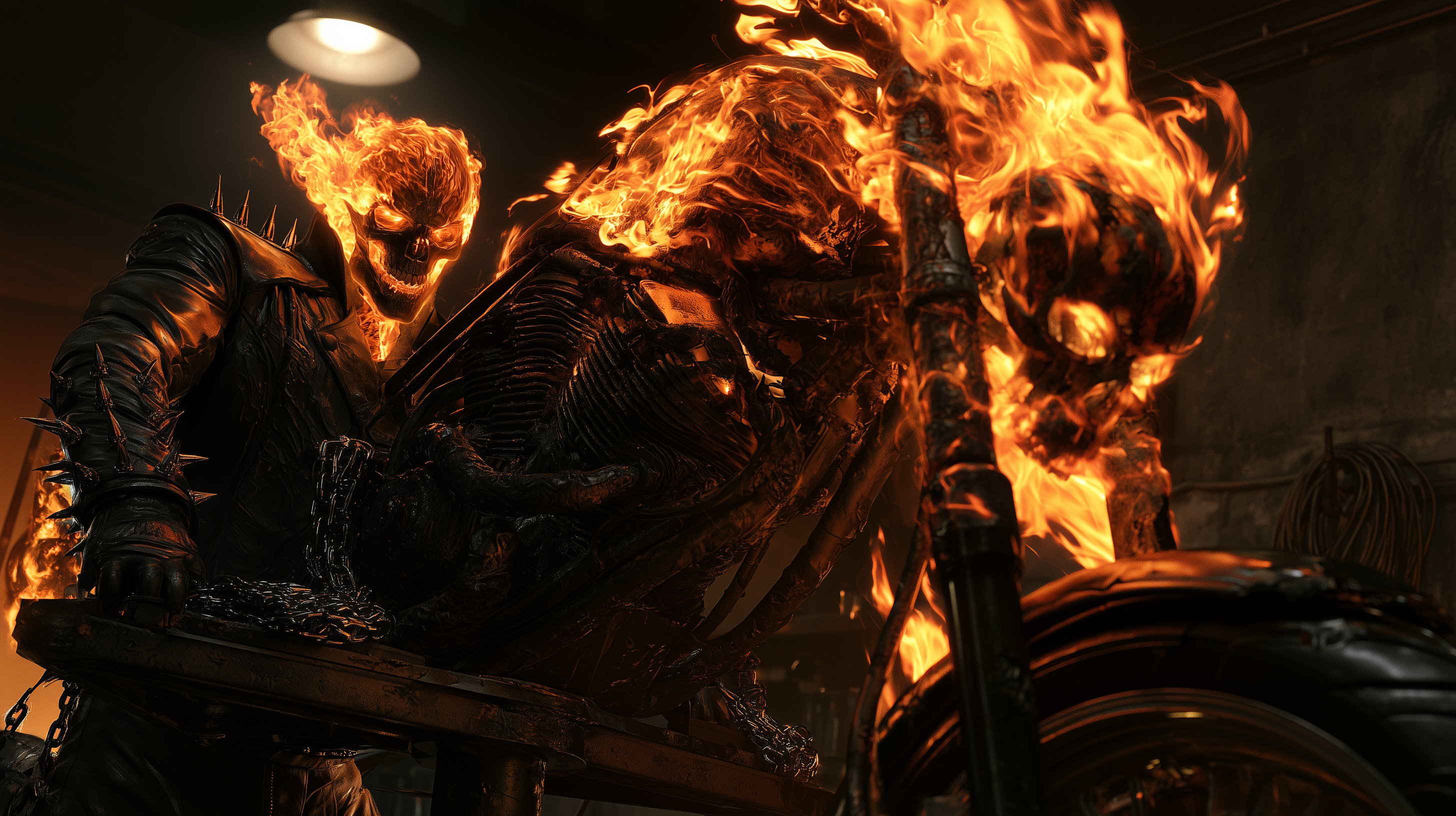 fond d'écran Ghost Rider windows xp téléchargement gratuit
