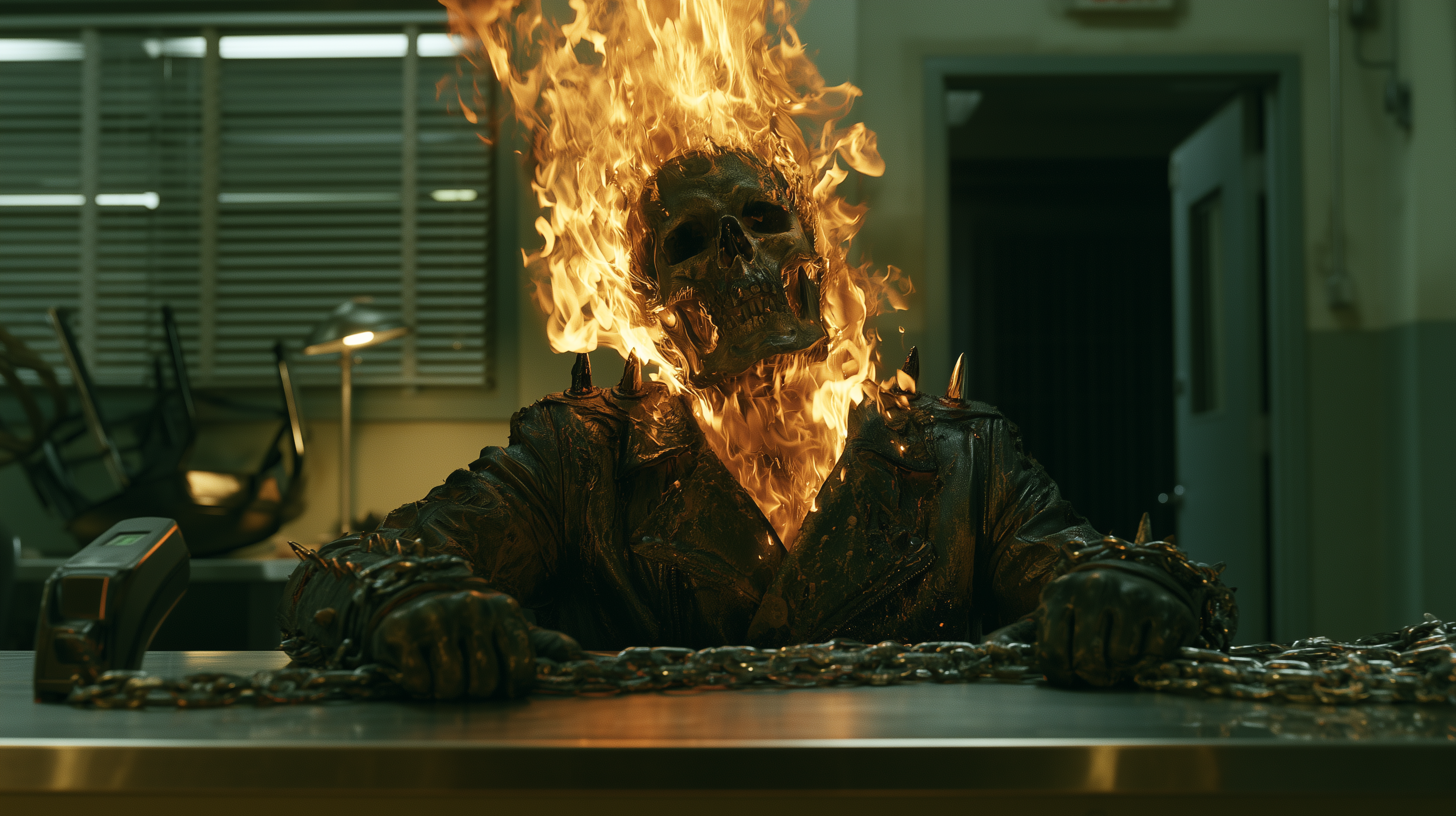 fond d'écran Ghost Rider pc 3440x1440 téléchargement gratuit